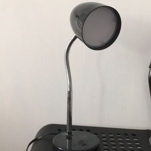 Black LED lamp